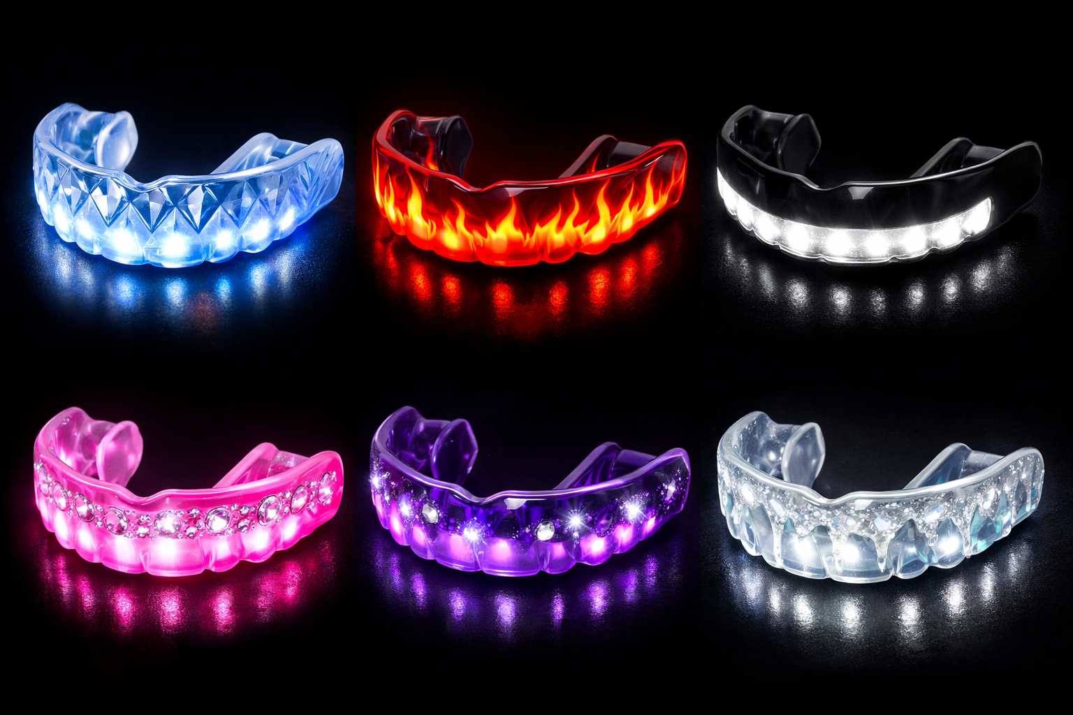 Pre order now Women’s Elite butterfly rainbow mouth gaurd