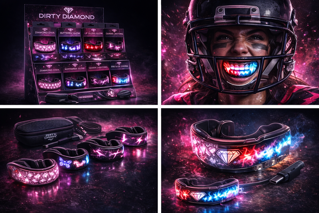 Pre-Order DirtyDiamond Glow LED Mouthguard