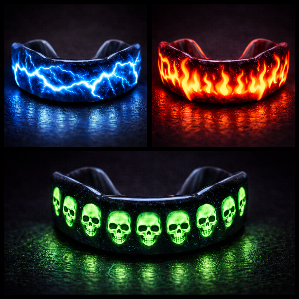 Pre order now Women’s Elite butterfly rainbow mouth gaurd
